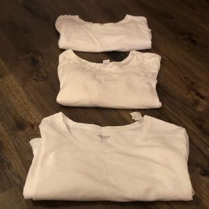 White Tee Shirt Bundle